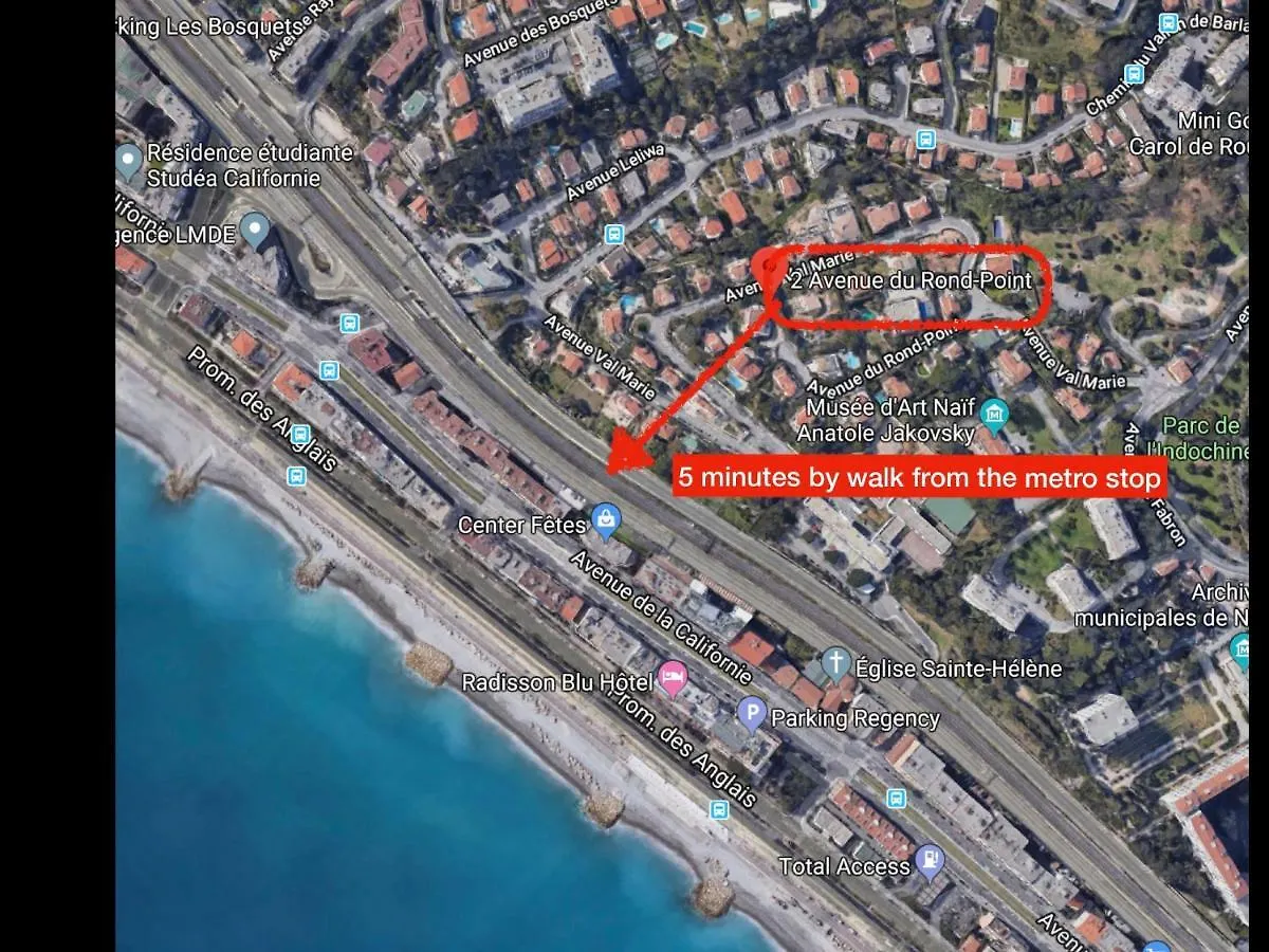 Rond-Point Apartment Nizza 0*,  Frankreich
